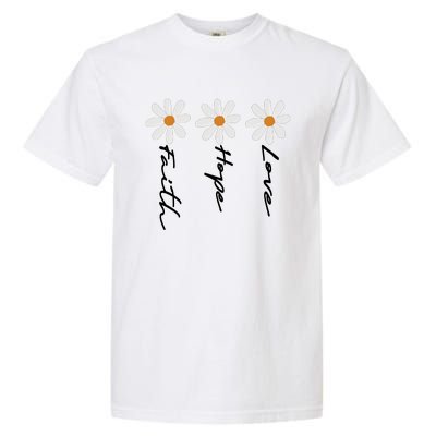 Faith Cross Sublimation Garment-Dyed Heavyweight T-Shirt