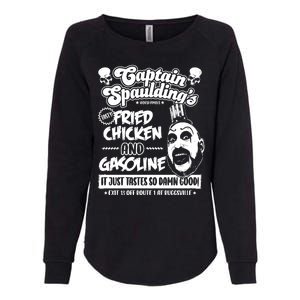 Funny Captain Spaulding's Fried Chicken And Gasoline Womens California Wash Sweatshirt