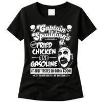 Funny Captain Spaulding's Fried Chicken And Gasoline Womens T-Shirt