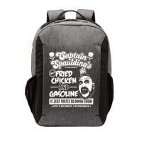 Funny Captain Spaulding's Fried Chicken And Gasoline Vector Backpack