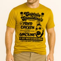 Funny Captain Spaulding's Fried Chicken And Gasoline Performance Shirt