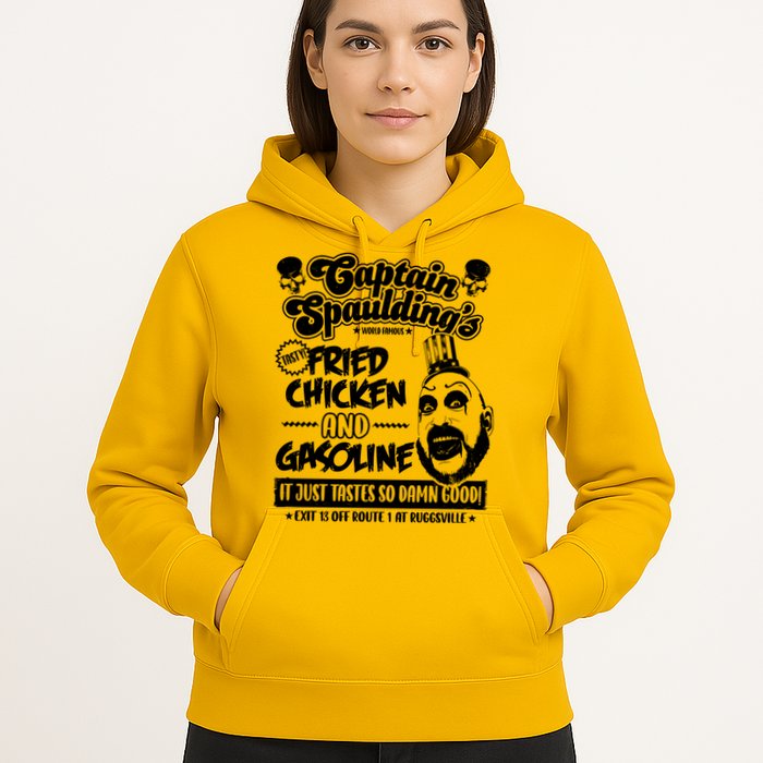 Funny Captain Spaulding's Fried Chicken And Gasoline Hoodie