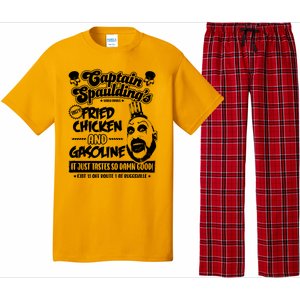 Funny Captain Spaulding's Fried Chicken And Gasoline Pajama Set