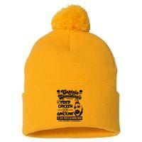 Funny Captain Spaulding's Fried Chicken And Gasoline Pom Pom 12in Knit Beanie