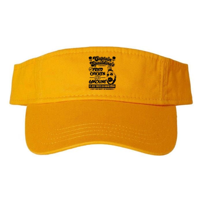 Funny Captain Spaulding's Fried Chicken And Gasoline Visor