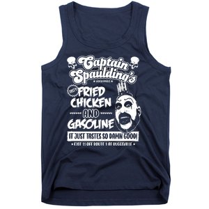 Funny Captain Spaulding's Fried Chicken And Gasoline Tank Top