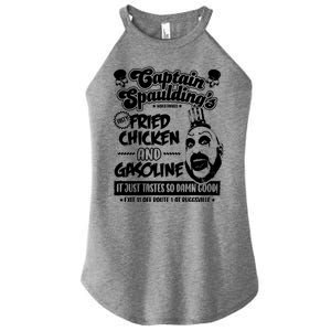 Funny Captain Spaulding's Fried Chicken And Gasoline Women's Perfect Tri Rocker Tank