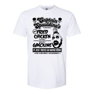 Funny Captain Spaulding's Fried Chicken And Gasoline Softstyle CVC T-Shirt