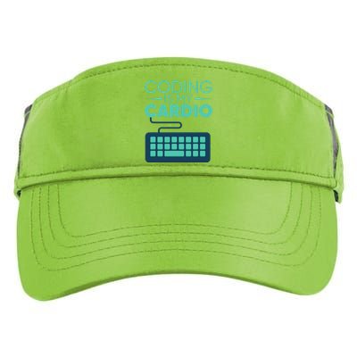 Funny Coding Software Engineer Design Coder Adult Drive Performance Visor