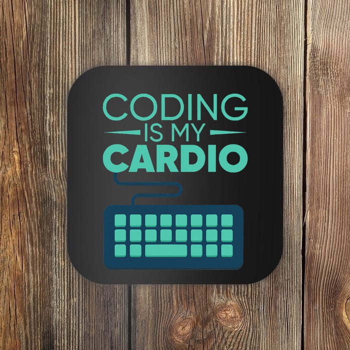 Funny Coding Software Engineer Design Coder Coaster