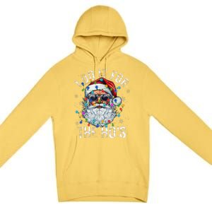 Funny Christmas Santa Claus I Do It For The Hos Cute Xmas Gift Premium Pullover Hoodie