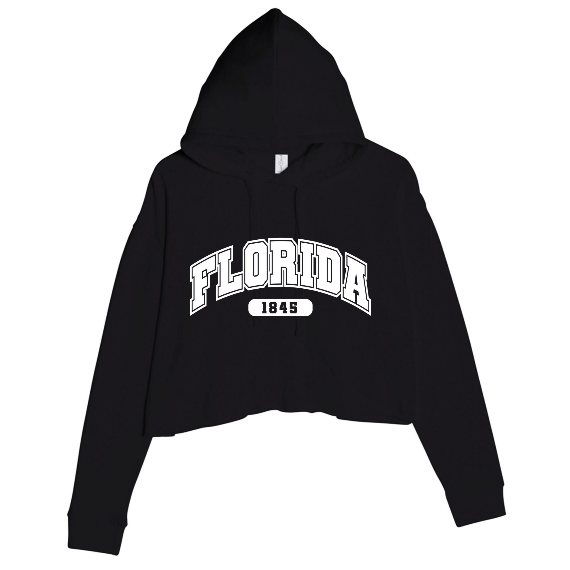 Florida Collegiate Style 1845 Crop Fleece Hoodie