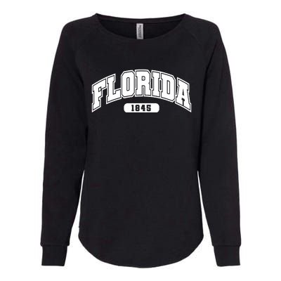 Florida Collegiate Style 1845 Womens California Wash Sweatshirt