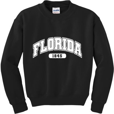 Florida Collegiate Style 1845 Kids Sweatshirt