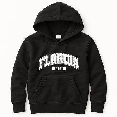 Florida Collegiate Style 1845 Kids Hoodie