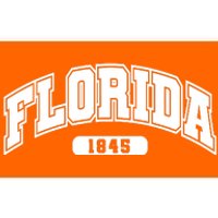 Florida Collegiate Style 1845 Bumper Sticker