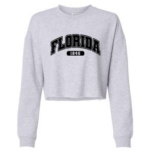 Florida Collegiate Style 1845 Cropped Pullover Crew