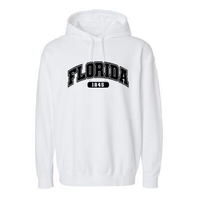 Florida Collegiate Style 1845 Garment-Dyed Fleece Hoodie