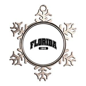 Florida Collegiate Style 1845 Metallic Star Ornament