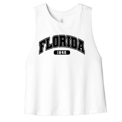 Florida Collegiate Style 1845 Women's Racerback Cropped Tank