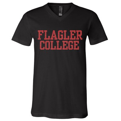 Flagler College St. Augustine V-Neck T-Shirt