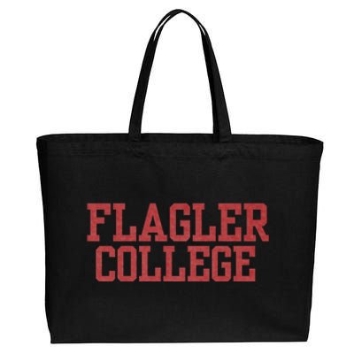 Flagler College St. Augustine Cotton Canvas Jumbo Tote