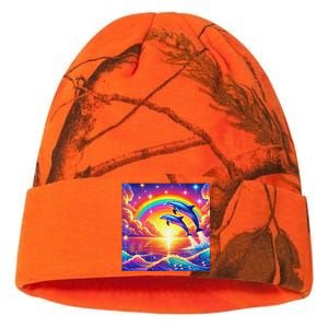 Funny Cute Symphony Dolphin Meme Kati Licensed 12" Camo Beanie