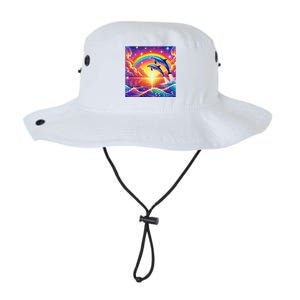 Funny Cute Symphony Dolphin Meme Legacy Cool Fit Booney Bucket Hat