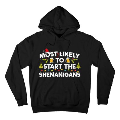 Family Christmas Shenanigans Hilarious and Unforgettable Hoodie