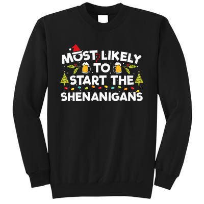 Family Christmas Shenanigans Hilarious and Unforgettable Sweatshirt