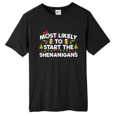 Family Christmas Shenanigans Hilarious and Unforgettable Tall Fusion ChromaSoft Performance T-Shirt