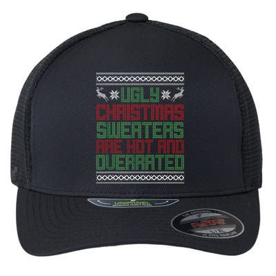 Funny Christmas Shirts For Ugly Sweater Party Flexfit Unipanel Trucker Cap