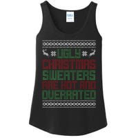 Funny Christmas Shirts For Ugly Sweater Party Ladies Essential Tank