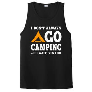 Funny Camping Saying Design Nature Lover Summer Camp Great Gift PosiCharge Competitor Tank