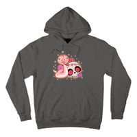 Funny Cute Snake and Flower Skull Tall Hoodie