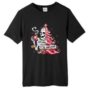 Funny Christmas Sorta Merry Sorta Scary Skeleton Xmas Tree Tall Fusion ChromaSoft Performance T-Shirt