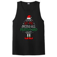 Funny Christmas Tree Look At Me Being All Festive PosiCharge Competitor Tank