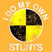 Funny Crash Test Dummy I Do My Own Stunts Pom Pom 12in Knit Beanie