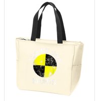 Funny Crash Test Dummy I Do My Own Stunts Zip Tote Bag
