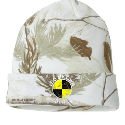 Funny Crash Test Dummy I Do My Own Stunts Kati Licensed 12" Camo Beanie