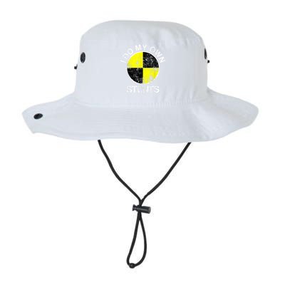 Funny Crash Test Dummy I Do My Own Stunts Bucket Hat
