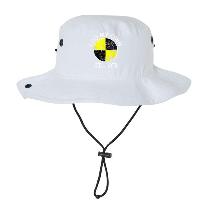Funny Crash Test Dummy I Do My Own Stunts Bucket Hat