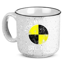 Funny Crash Test Dummy I Do My Own Stunts 15oz Campfire Ceramic Mug