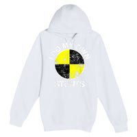 Funny Crash Test Dummy I Do My Own Stunts Premium Pullover Hoodie