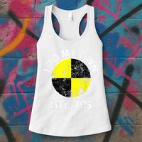 Funny Crash Test Dummy I Do My Own Stunts Womens Tank Top
