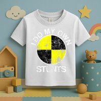 Funny Crash Test Dummy I Do My Own Stunts Toddler T-Shirt