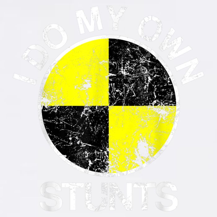 Funny Crash Test Dummy I Do My Own Stunts Wool Snapback Cap