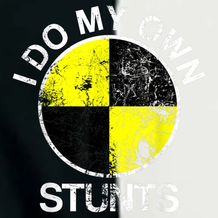Funny Crash Test Dummy I Do My Own Stunts Infant Baby Jersey Bodysuit