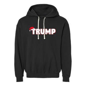 Funny Christmas Trump Garment-Dyed Fleece Hoodie