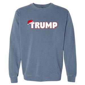 Funny Christmas Trump Garment-Dyed Sweatshirt